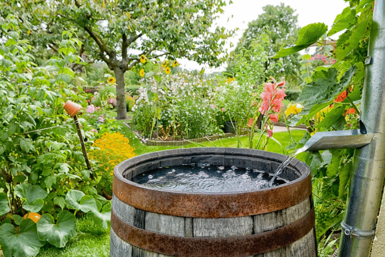 Rain Barrel for Free Water: How to Install a Rain Barrel System